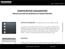 Tablet Screenshot of garagentor-konfigurator.de